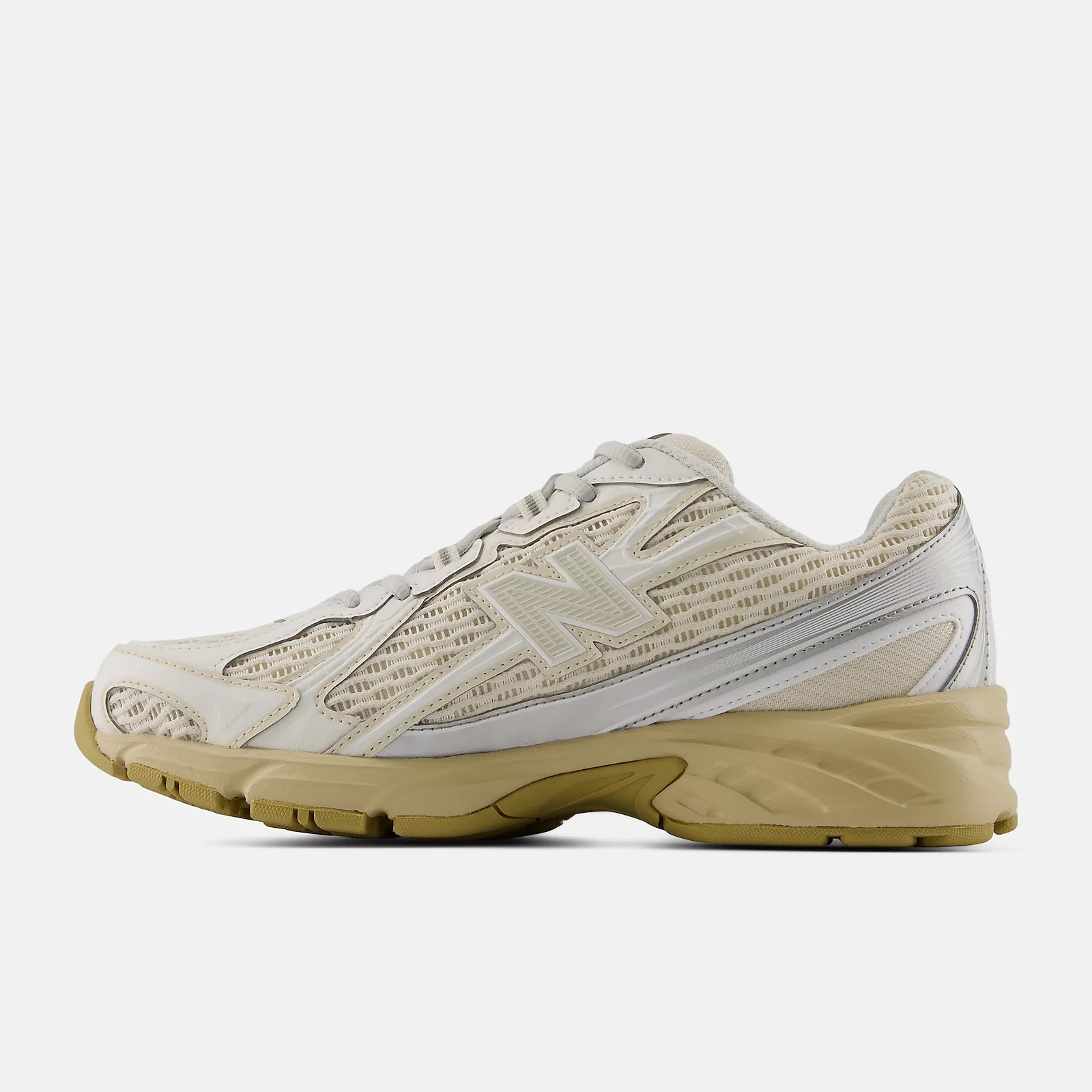 NEW BALANCE 740 KNIT Linen: beige sneakers til kvinder