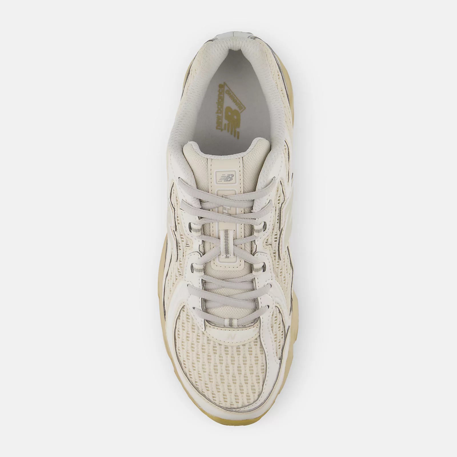NEW BALANCE 740 KNIT Linen: beige sneakers til kvinder