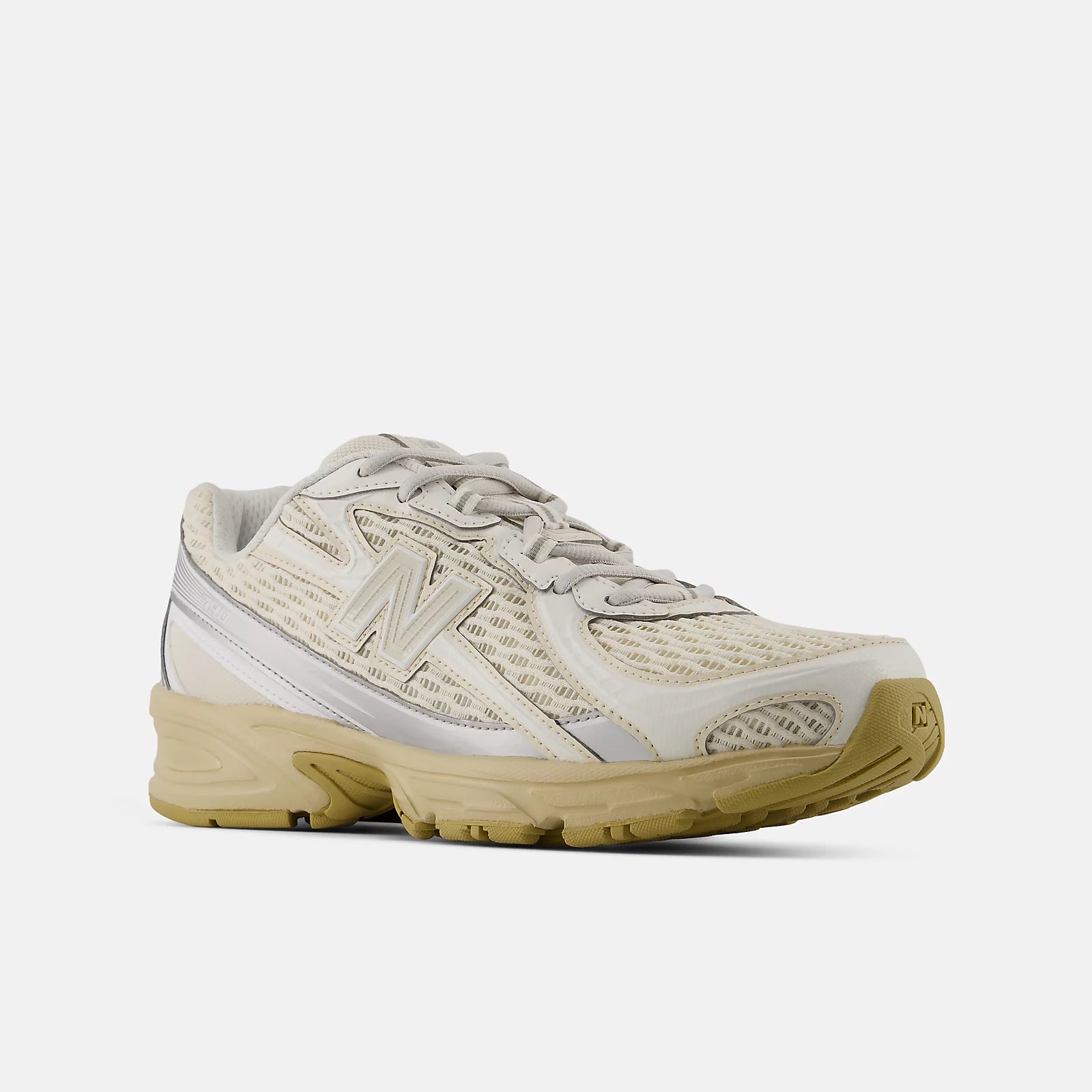 NEW BALANCE 740 KNIT Linen: beige sneakers til kvinder