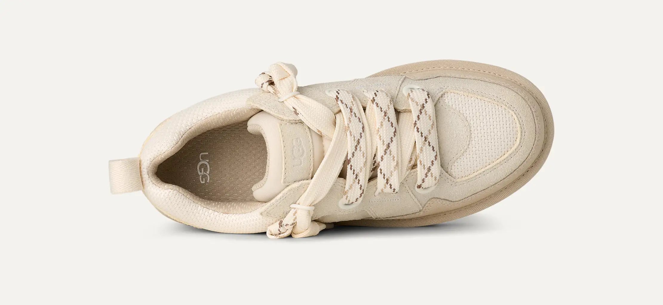 UGG W LOW Lowmel Jasmine: beige trainers for women