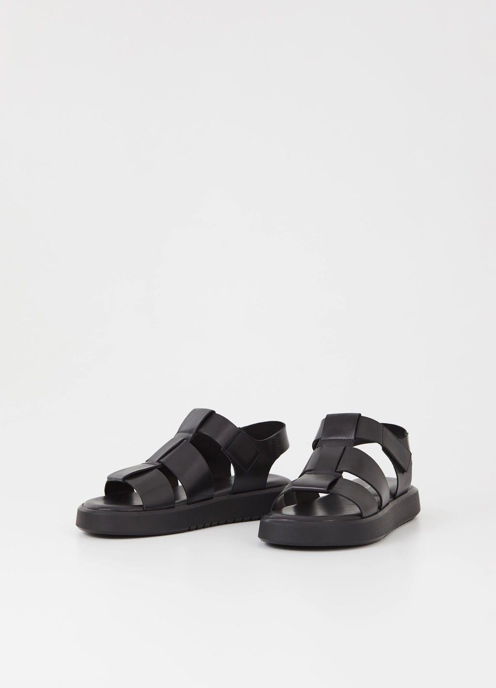 VAGABOND NATE: negre sandàlies per a home