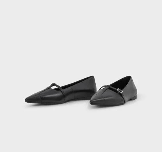 VAGABOND Hermine Black: negre ballarines per a dona