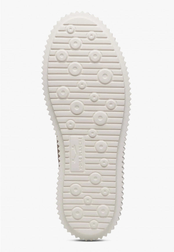 VOILE BLANCHE Lipari Woven Nappa Beige: بيج سنيكرز للنساء