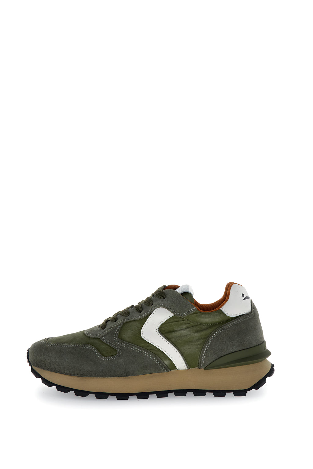 VOILE BLANCHE Paris RACE MAN W. ARMY Green: caqui سنيكرز للرجال