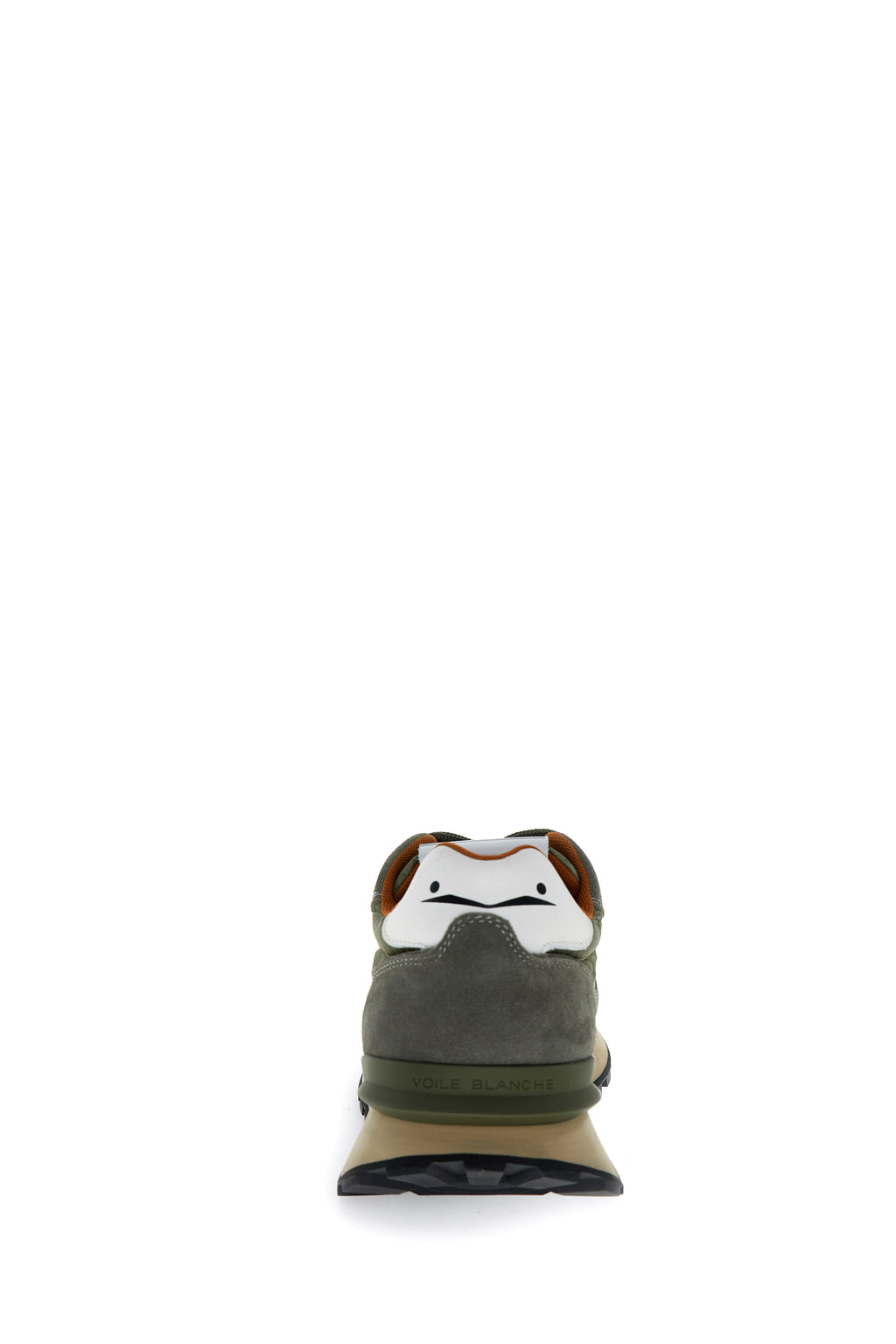 VOILE BLANCHE Paris RACE MAN W. ARMY Green: caqui سنيكرز للرجال