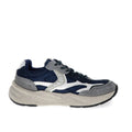 VOILE BLANCHE CLUB22. Washed Leather Leatherd-blue: blau vambes per a home