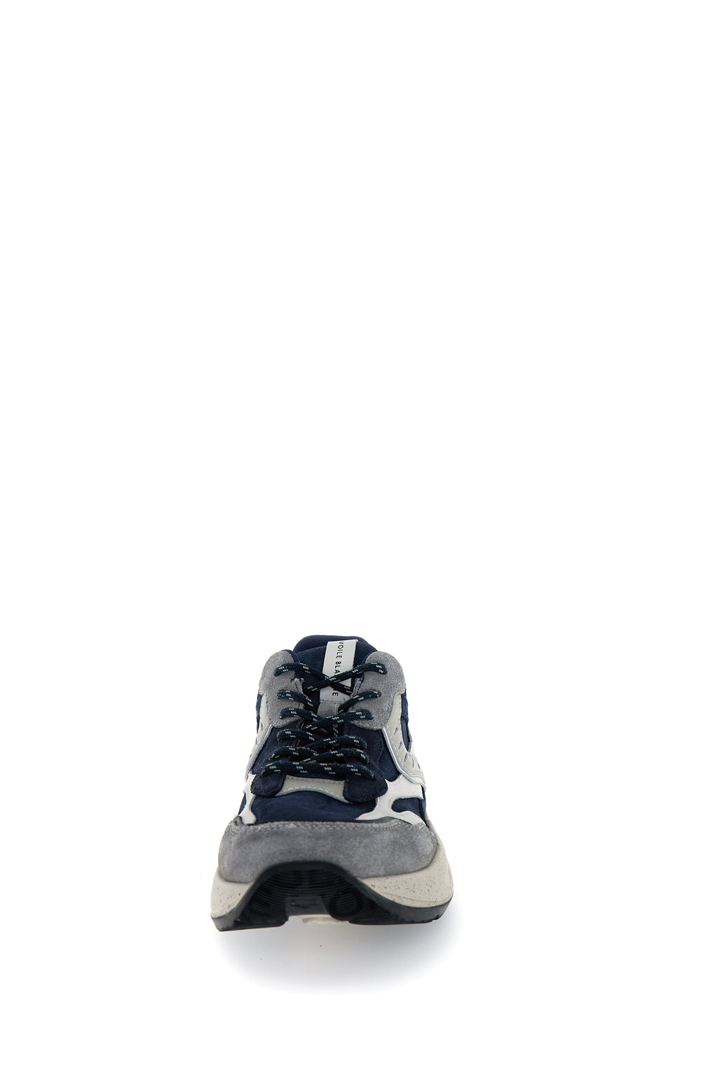 VOILE BLANCHE CLUB22. Washed Leather Leatherd-blue: blau vambes per a home