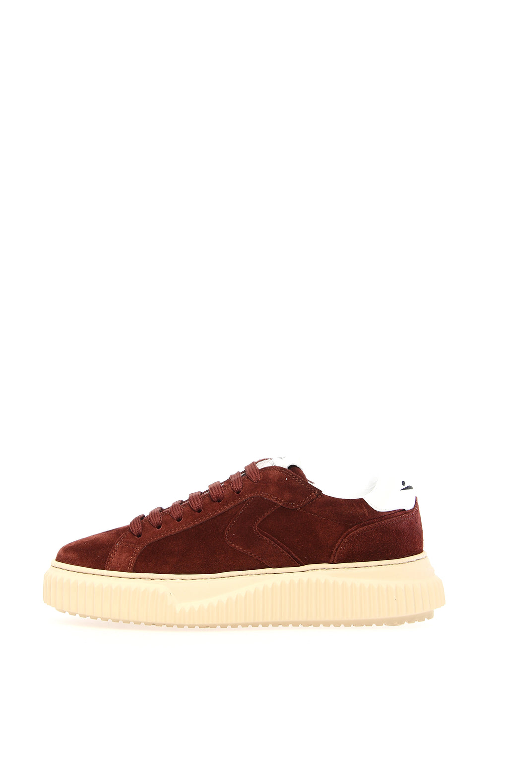 VOILE BLANCHE Lipari Suede Timber Brown: коричневый кроссовки для женщин
