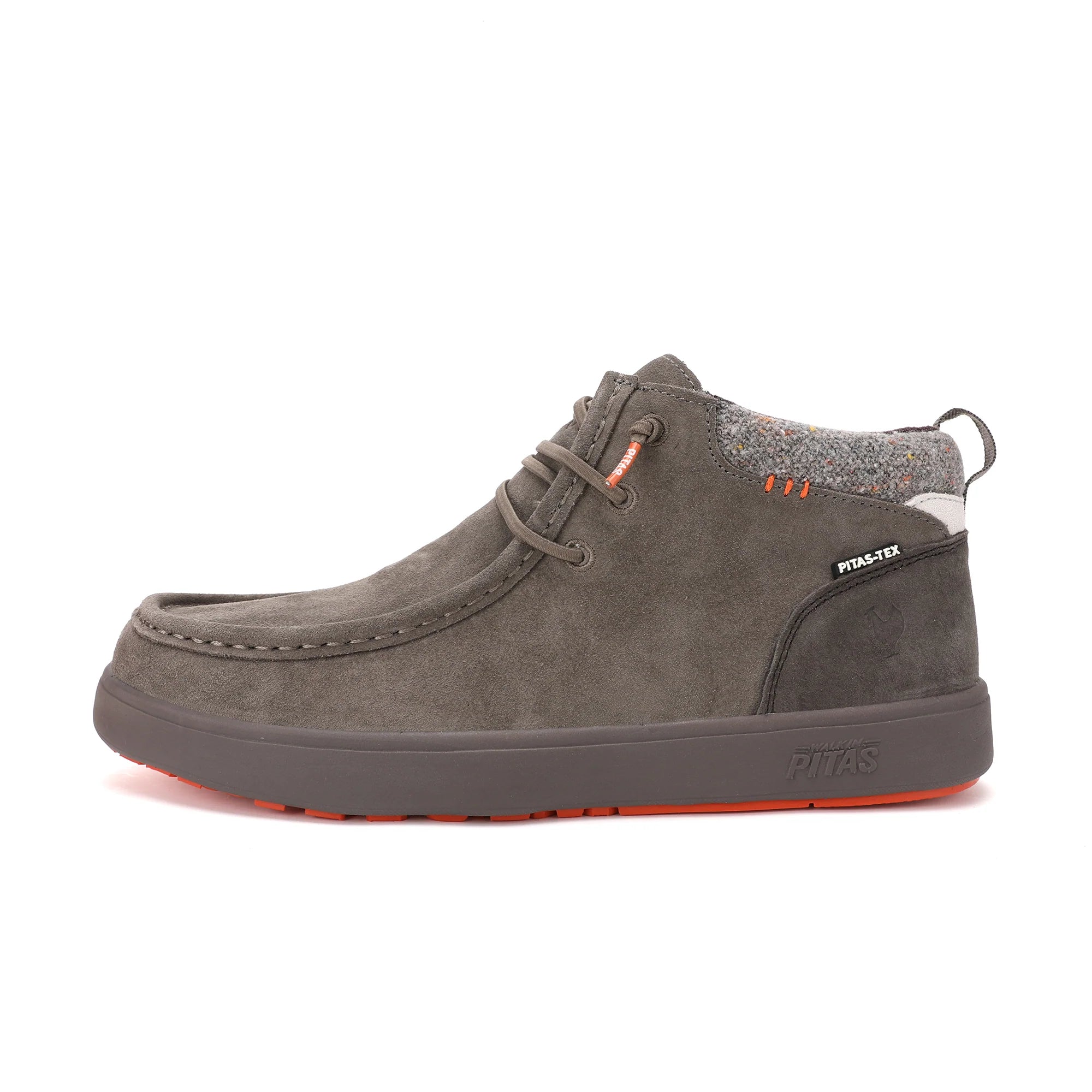 PITAS Baikal Tórtola: grey ankle boots for men