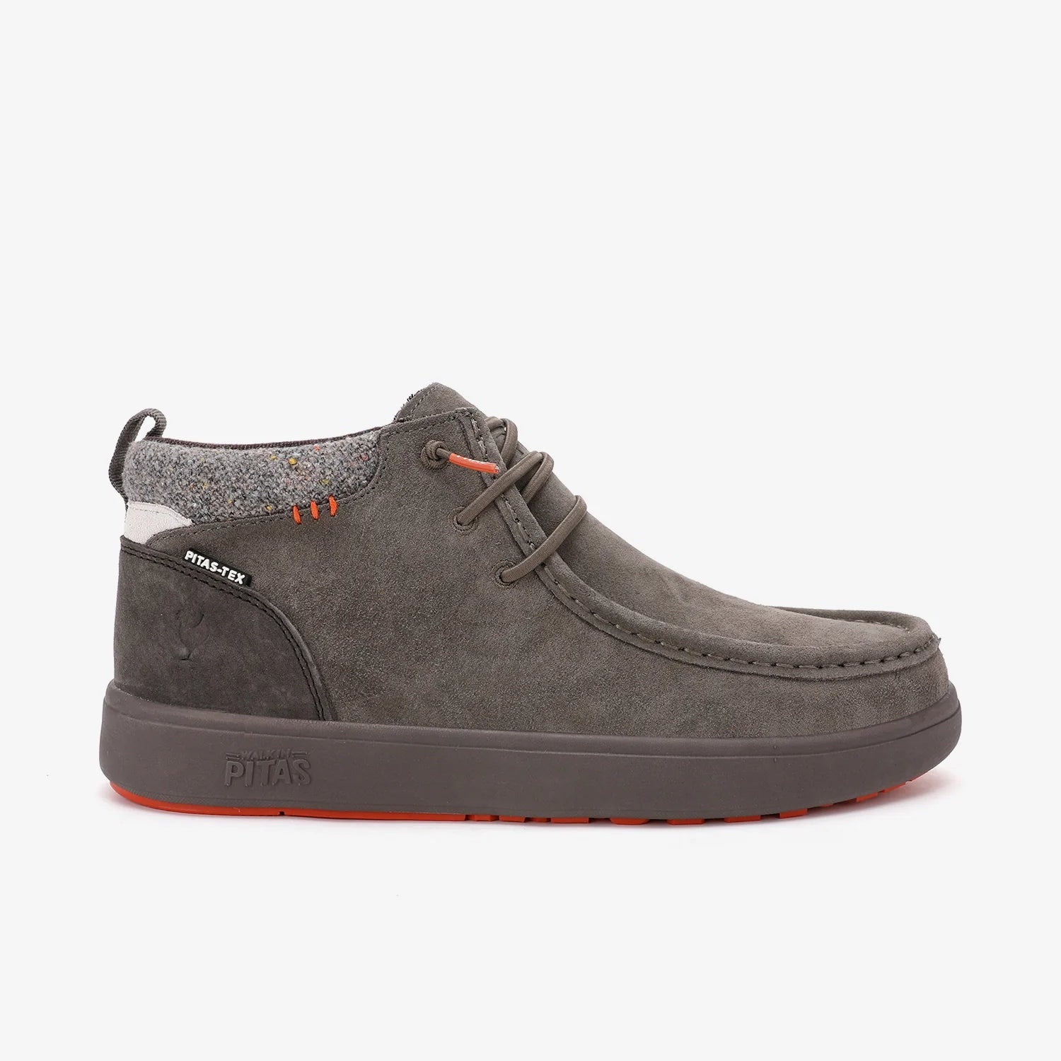 PITAS Baikal Tórtola: grey ankle boots for men