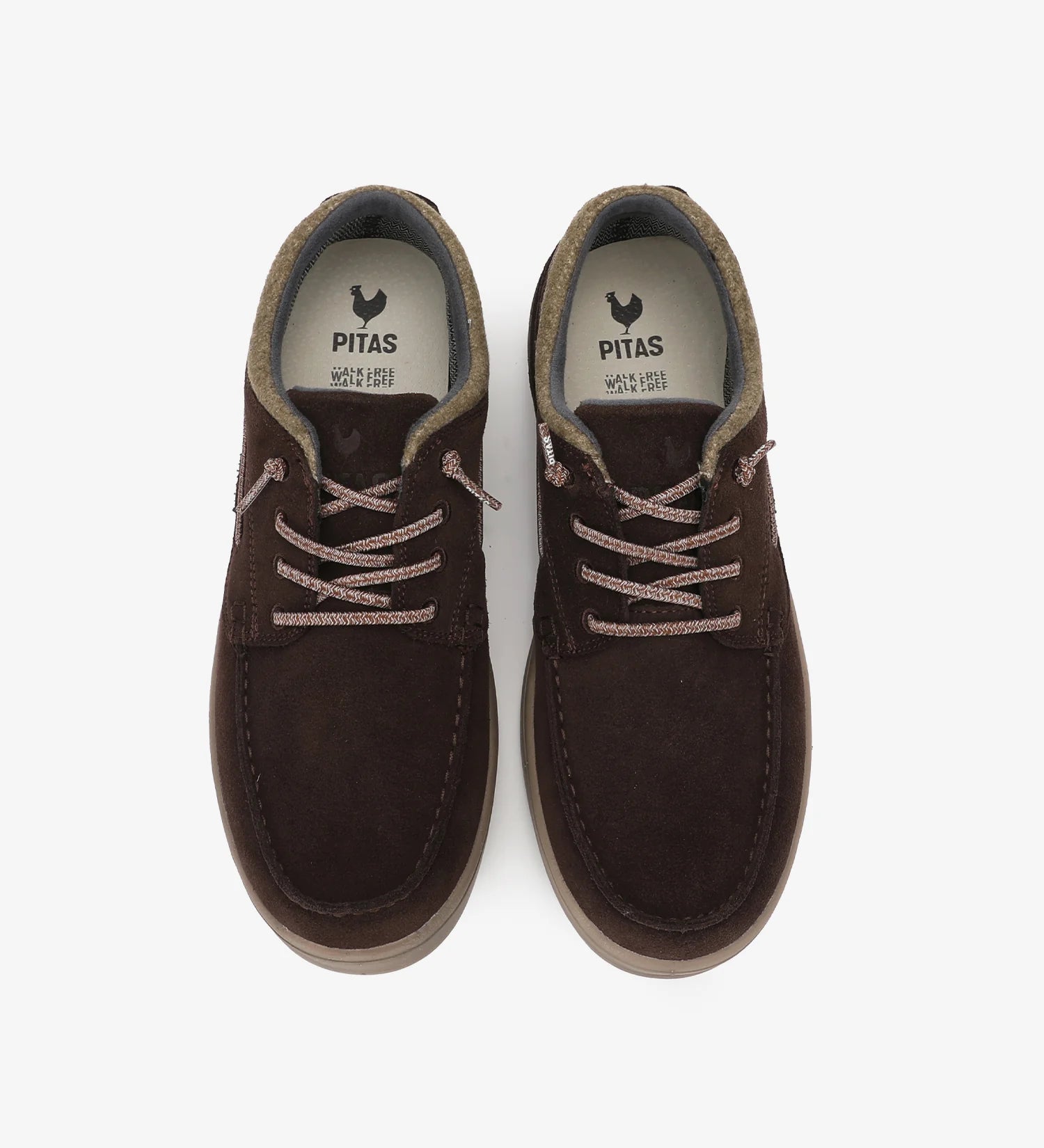 PITAS Dakota Marrón: brown shoes for men