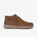 PITAS Timor Suede Camel: bruin enkellaarsjes voor heren
