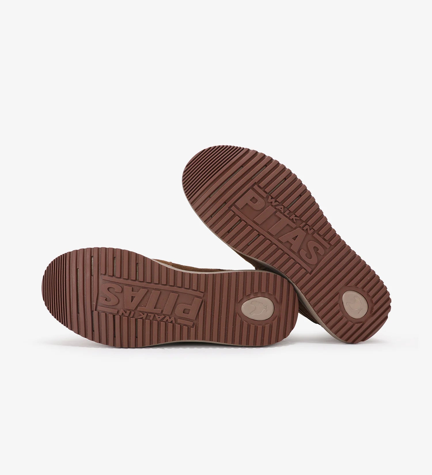 PITAS Timor Suede Camel: brown ankle boots for men