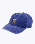 WEMOTO Beach CAP Embroidered Cotton HAT: blauw pet unisex