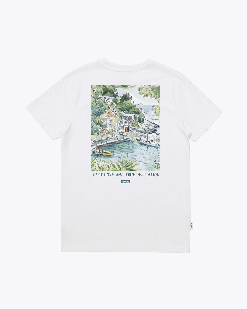 WEMOTO Harbour Camiseta White: bianco T-shirt da uomo