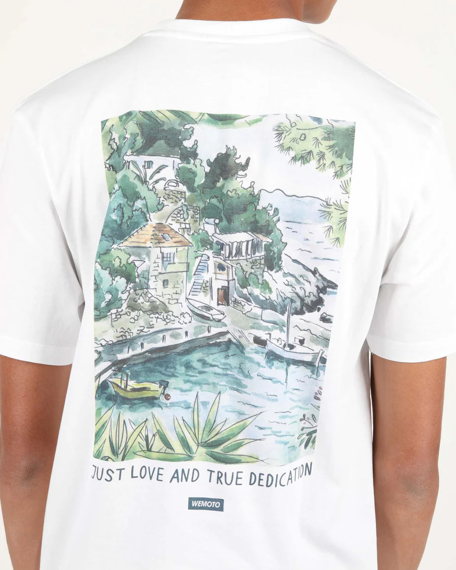 WEMOTO Harbour Camiseta White: bianco T-shirt da uomo