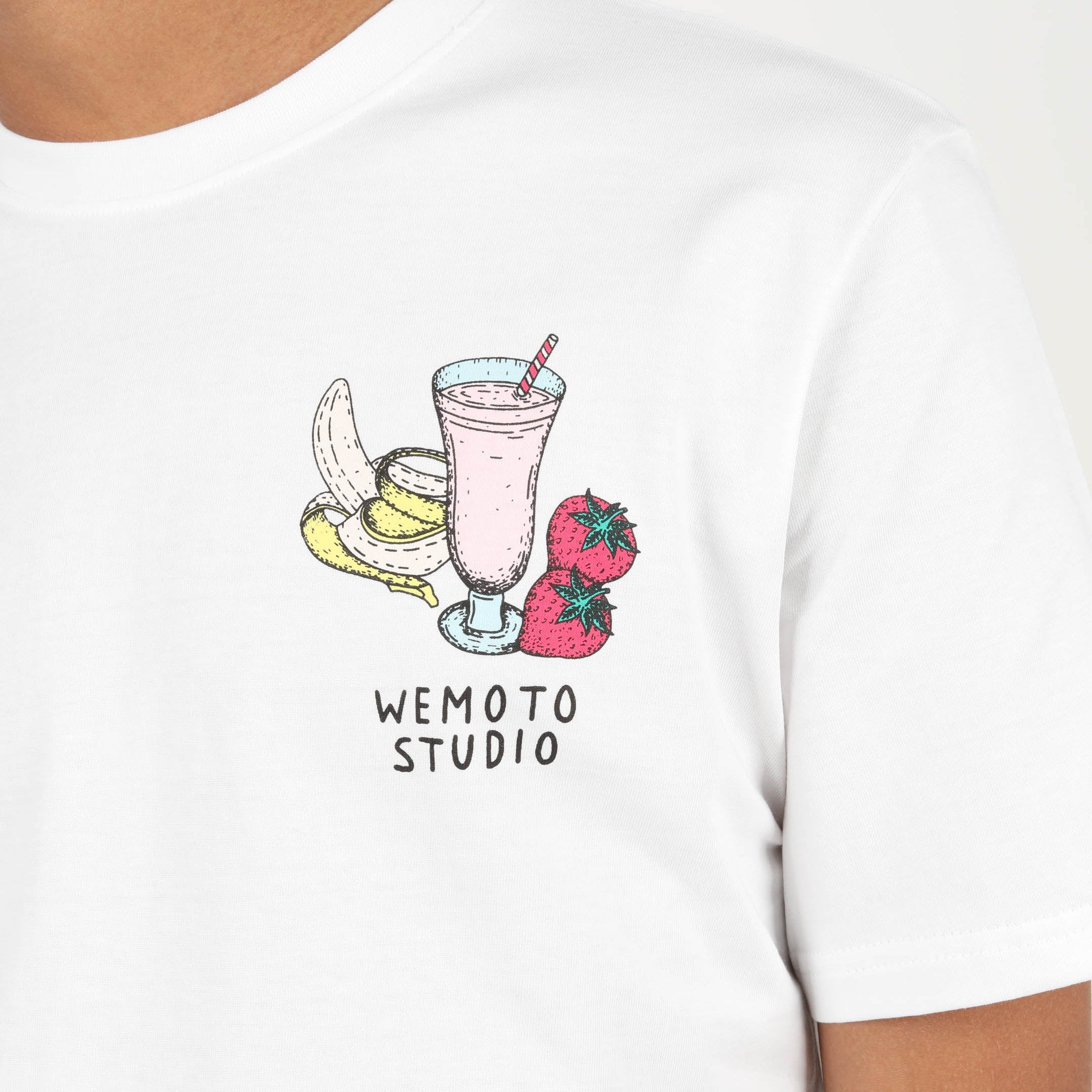 WEMOTO Fruit Truck Camiseta White: أبيض تيشيرت للرجال