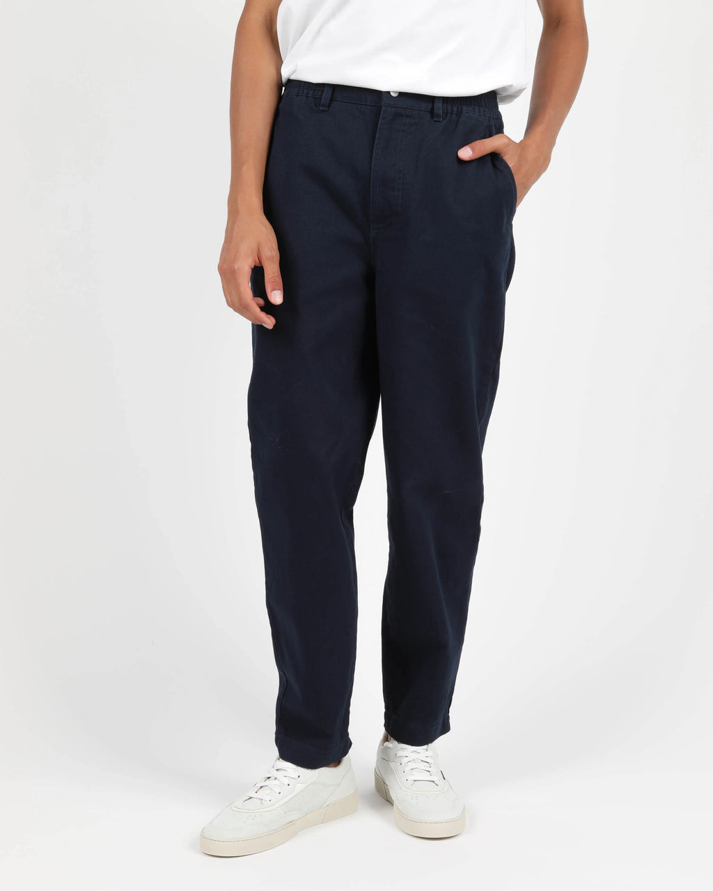 WEMOTO Grover 275 NAVY BLUE: niebieski spodnie dla mężczyzn
