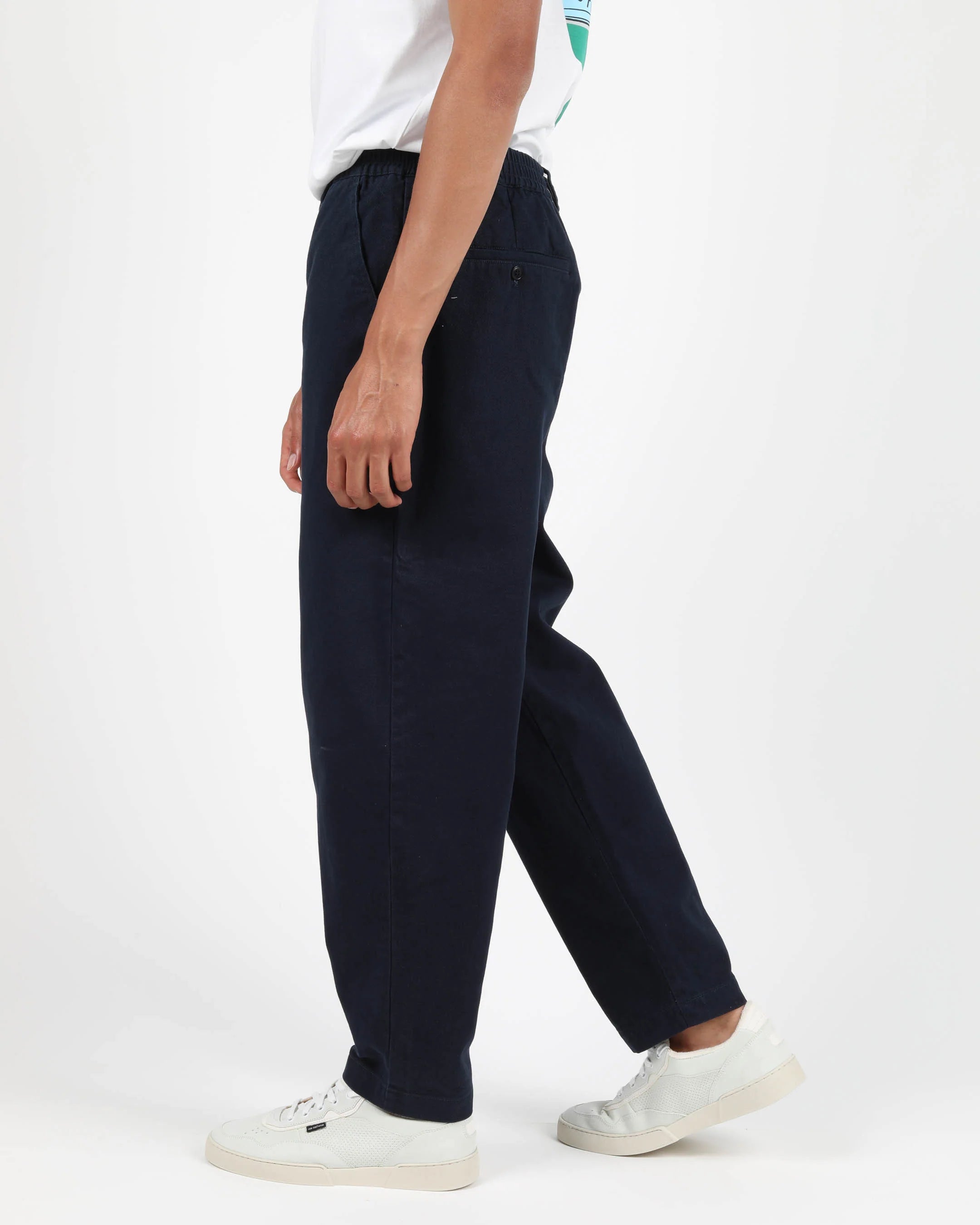 WEMOTO Grover 275 NAVY BLUE: niebieski spodnie dla mężczyzn