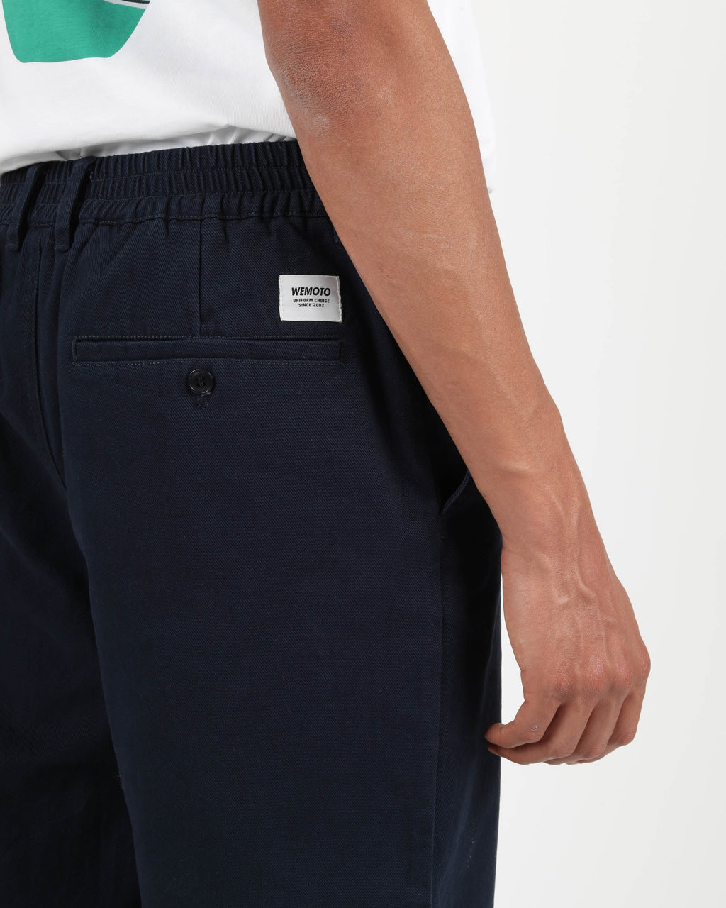 WEMOTO Grover 275 NAVY BLUE: niebieski spodnie dla mężczyzn