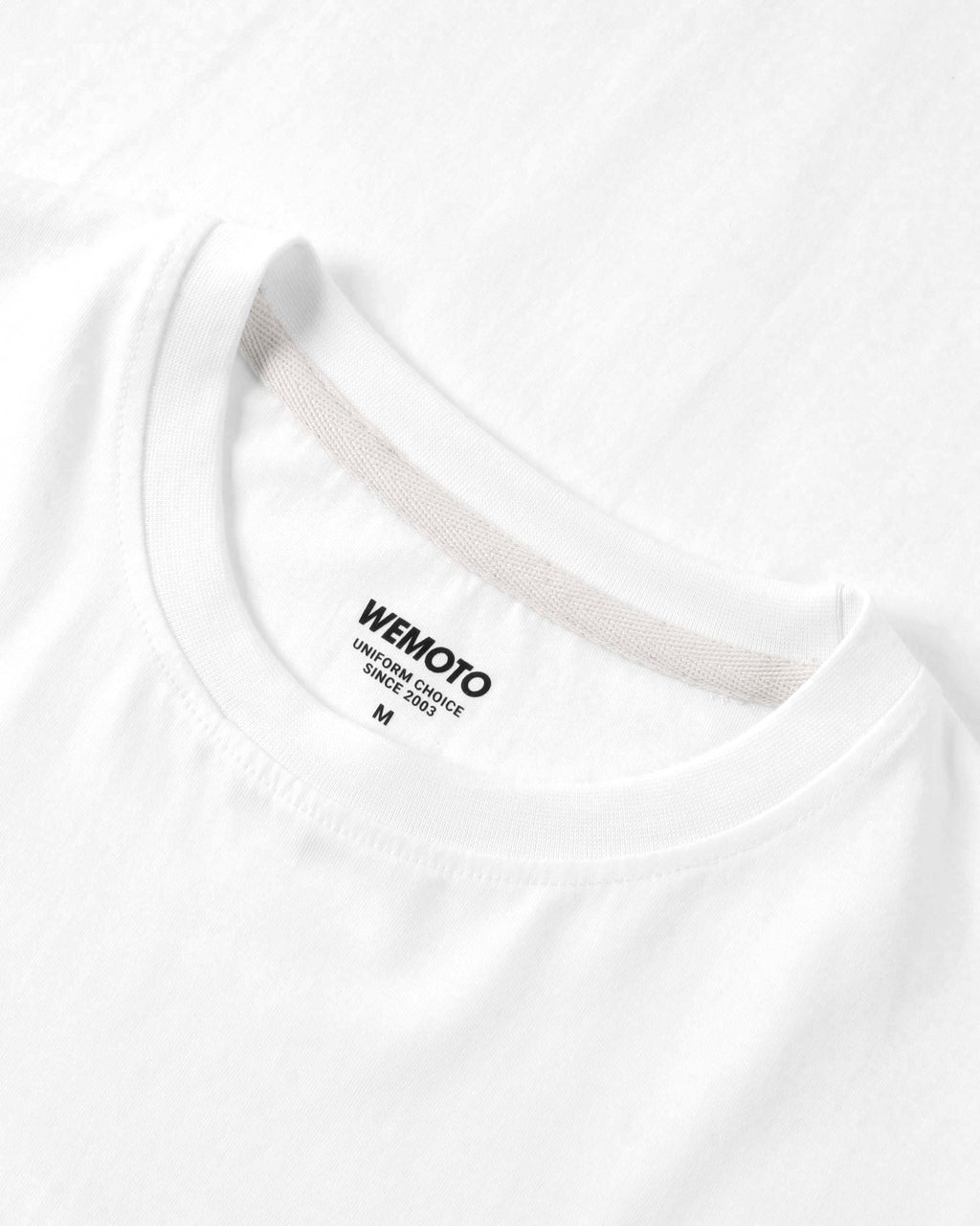 WEMOTO CAT TEE White: weiß T-Shirt für Herren