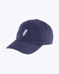WEMOTO ICE CAP Embroidered 6 Panel HAT NAVY BLUE: blauw pet unisex