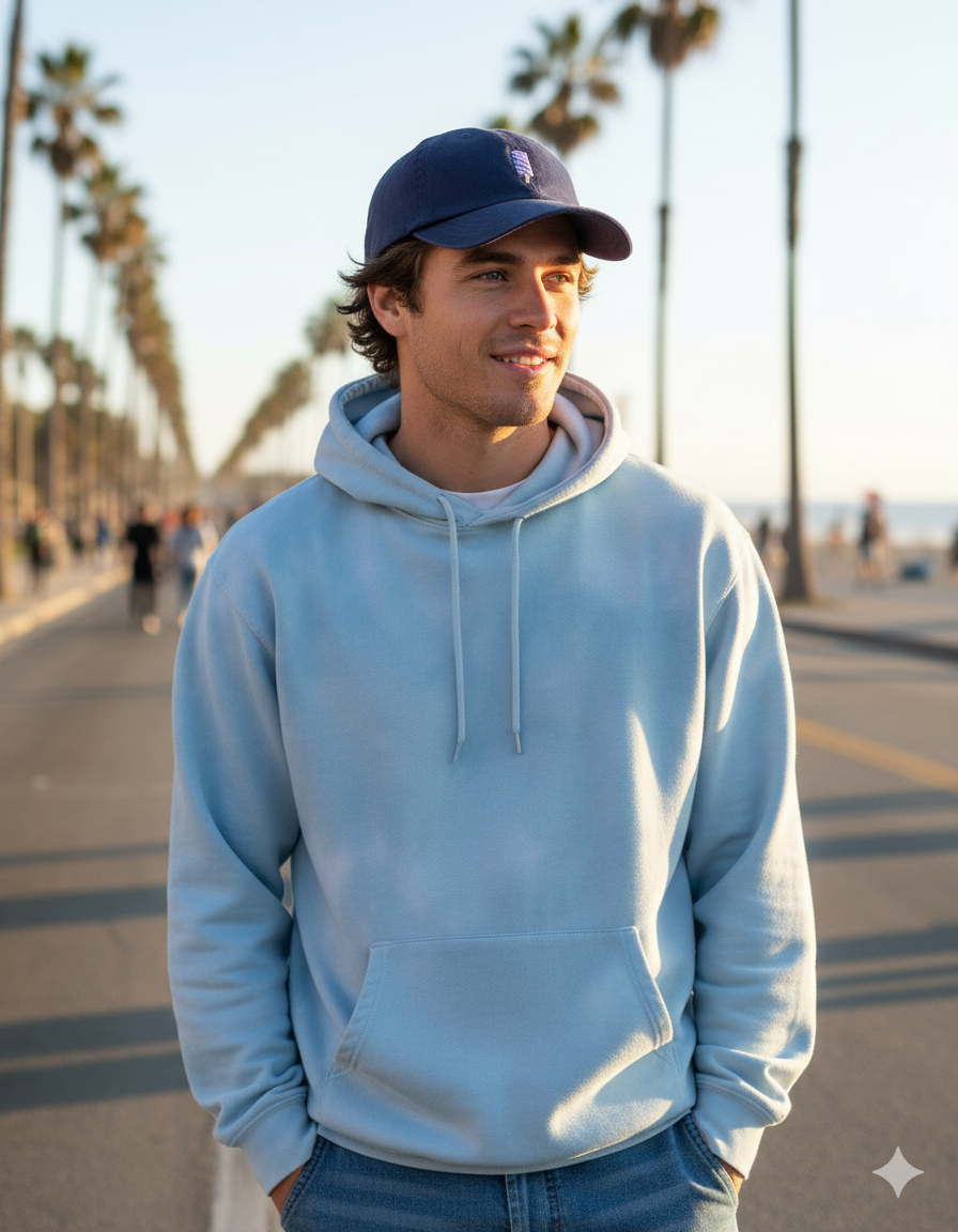 WEMOTO ICE CAP Embroidered 6 Panel HAT NAVY BLUE: blauw pet unisex