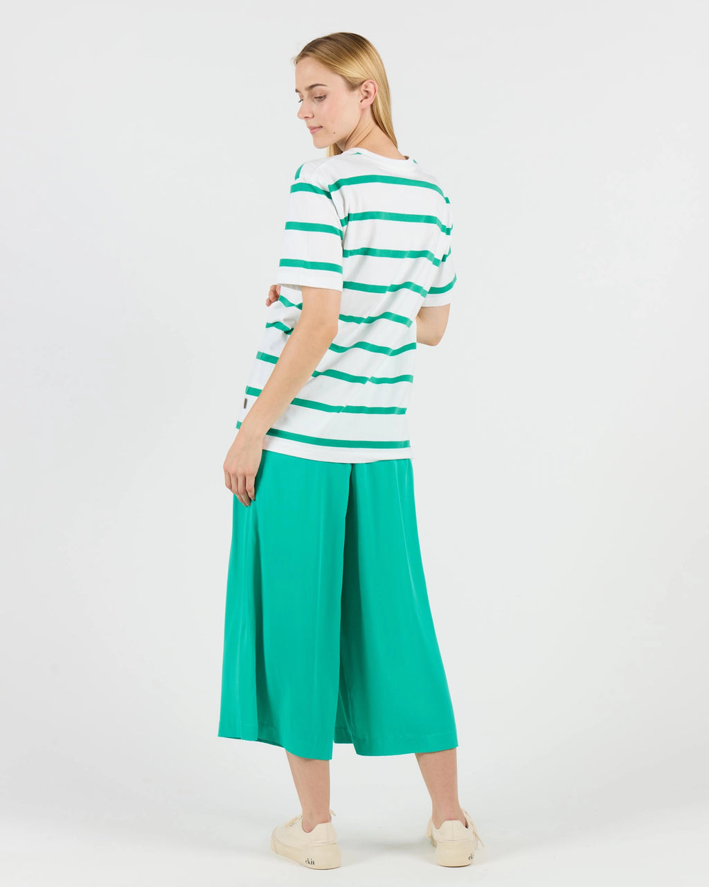 WEMOTO ALBA Peacock: verd pantalons per a dona