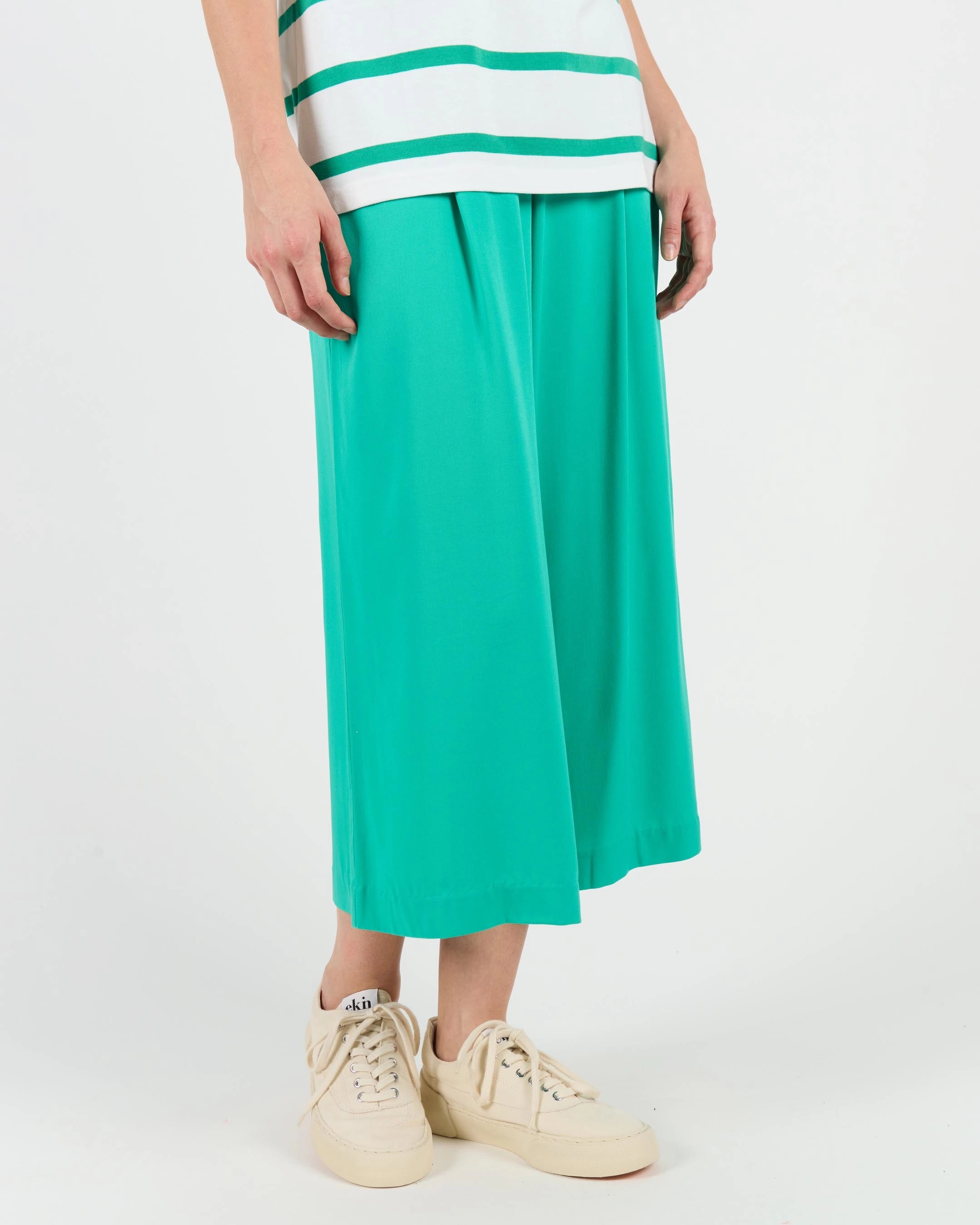 WEMOTO ALBA Peacock: verd pantalons per a dona