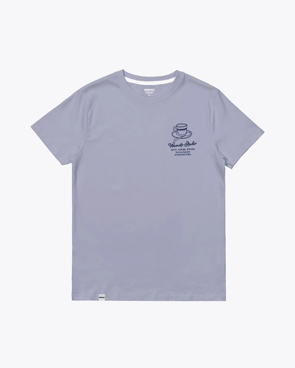 WEMOTO Marina Teeavender Lavender: lila T-shirt för herr