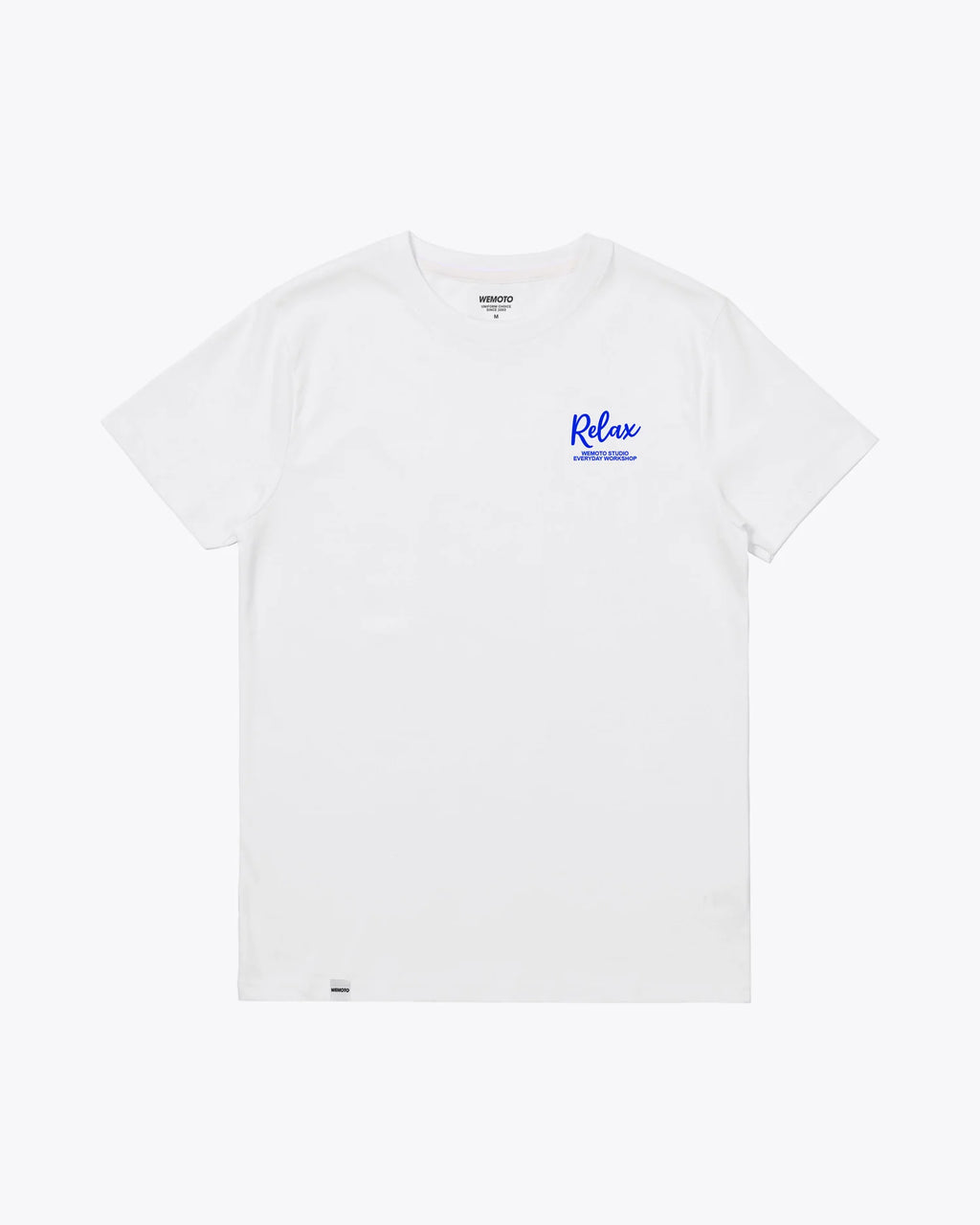WEMOTO Parasol TEE White: ホワイト Tシャツ メンズ