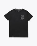 WEMOTO Pinca TEE Black: zwart T-shirt voor heren