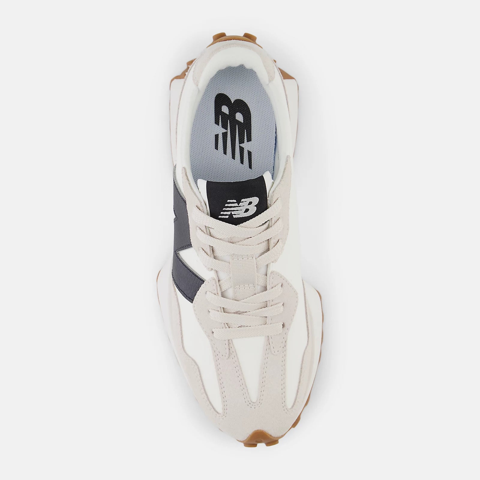 NEW BALANCE WS327GD Moonbeam: hvid sneakers unisex