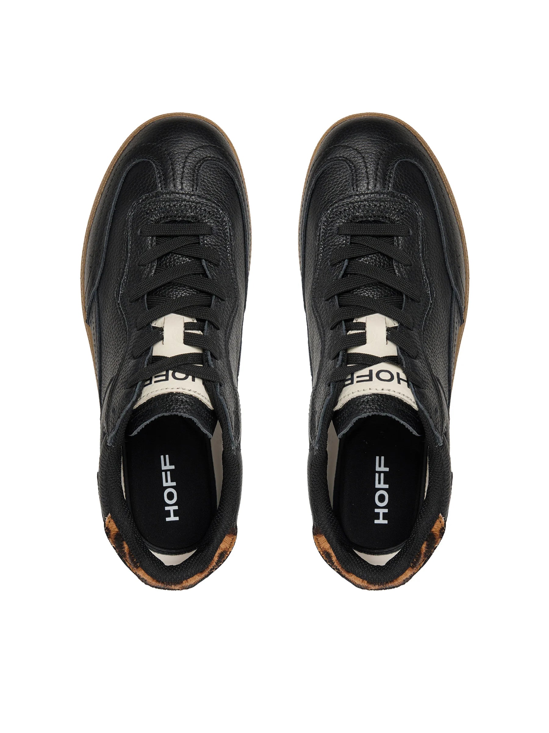 HOFF PARK Black Woman: black trainers for women