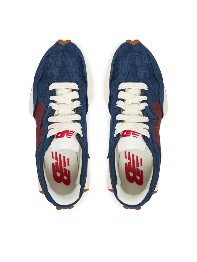 NEW BALANCE U327WSB: blue trainers for men