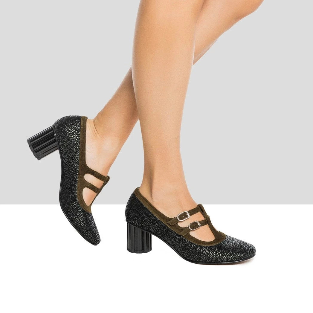 AUDLEY LUNA Bliss Green: grün Schuhe für Damen