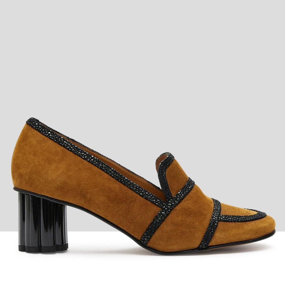 AUDLEY LUNA ANTE Larrua: amarillo Schuhe für Damen