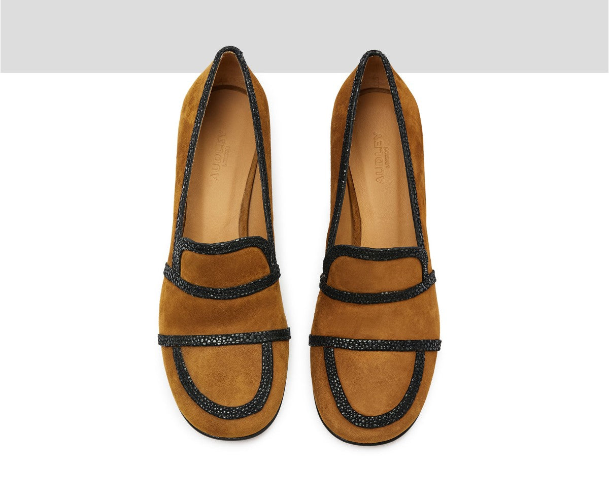 AUDLEY LUNA ANTE Larrua: amarillo Schuhe für Damen
