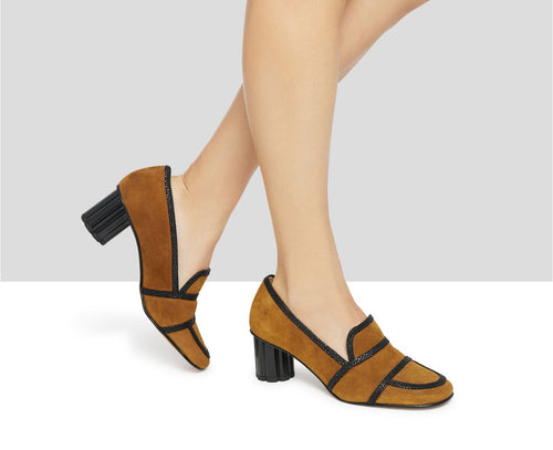 AUDLEY LUNA ANTE Larrua: amarillo shoes for women