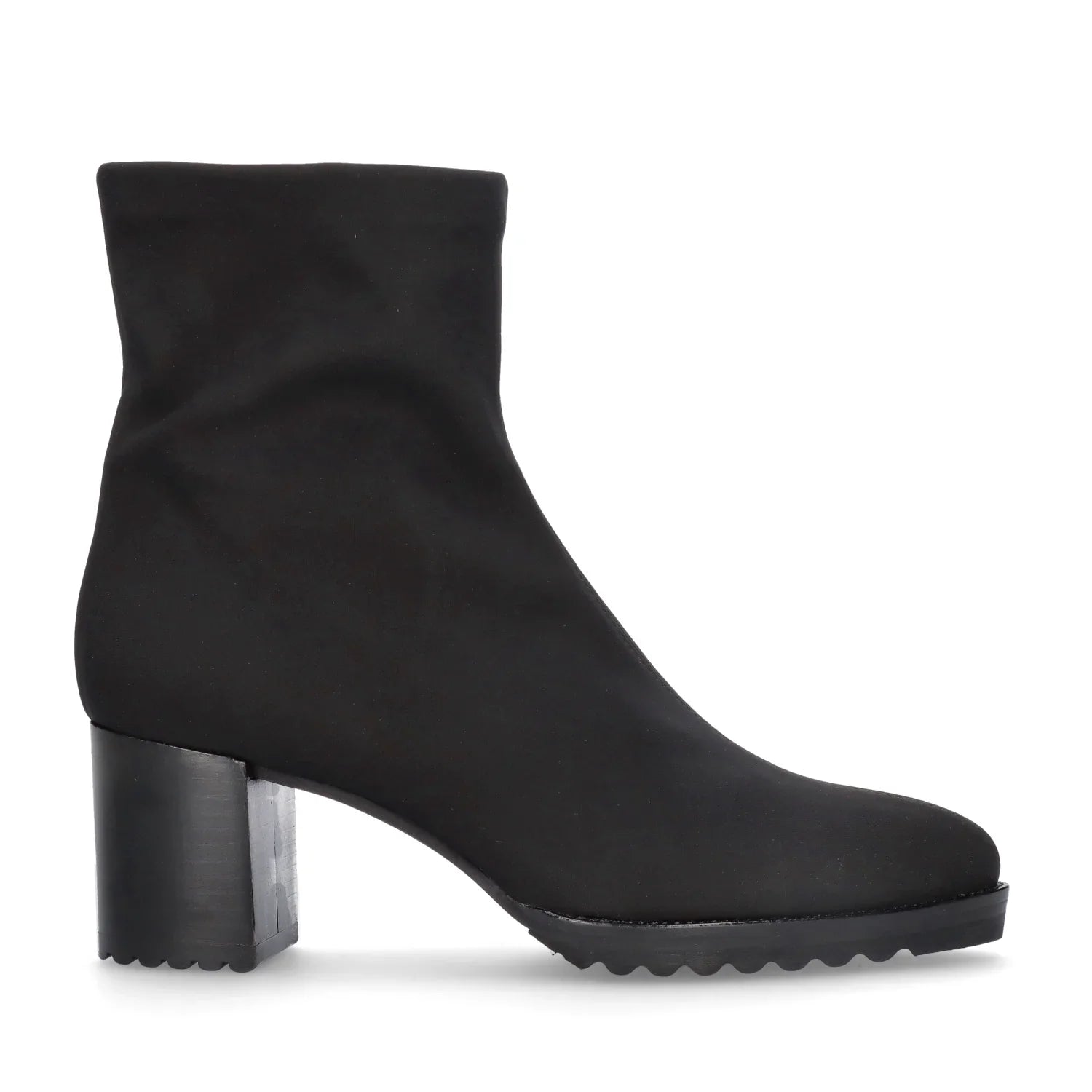 Mascaro Lima Elastic Bootie Negra、Tascónのブラックレディースアンクルブーツ