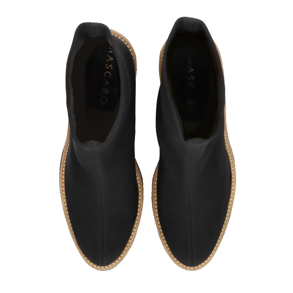 Mascaro Vera Elastic Bootie Negra, чорний ботильйони для жінок у Tascón
