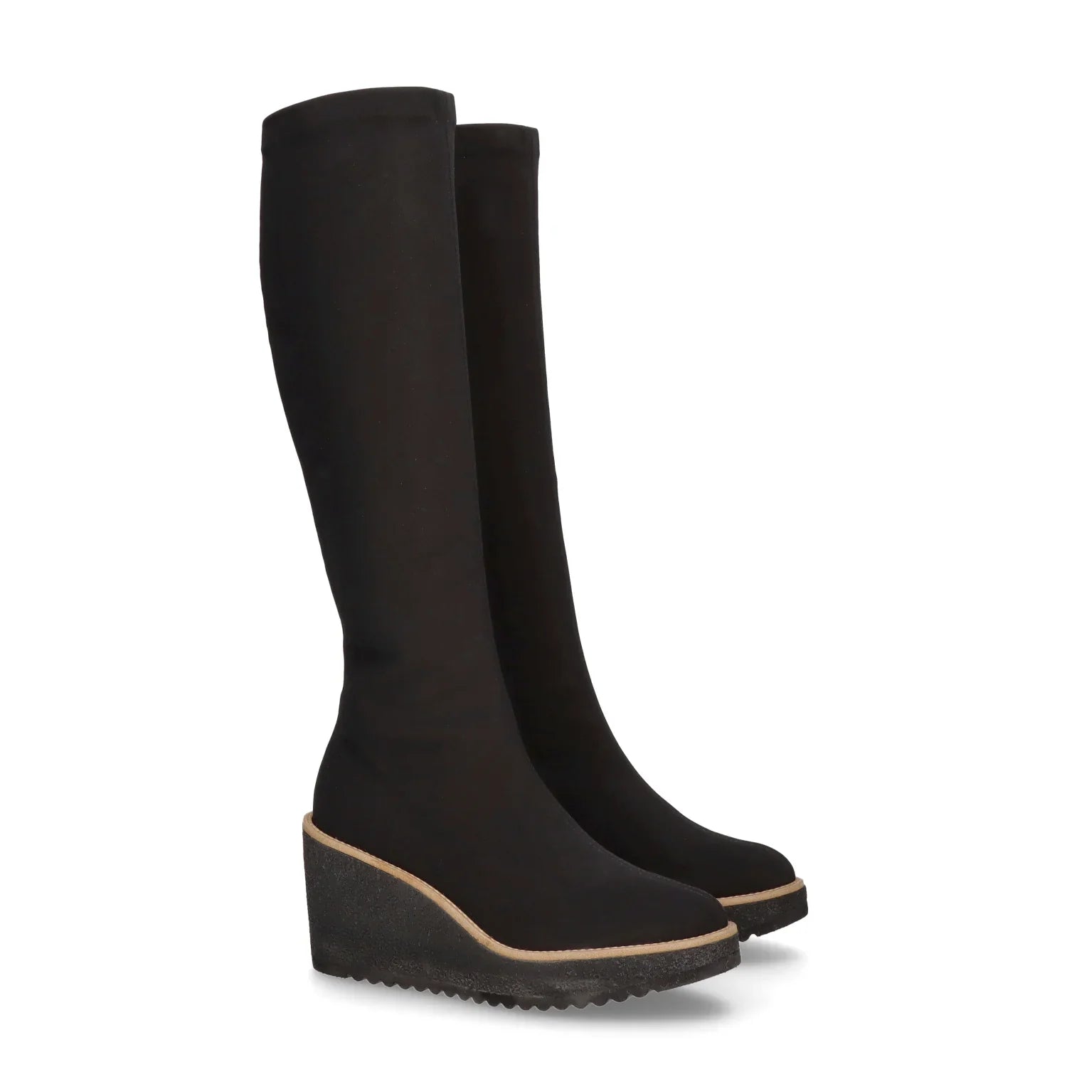 Mascaro Bota Vera Elastic Scotch, black boots for women at Tascón