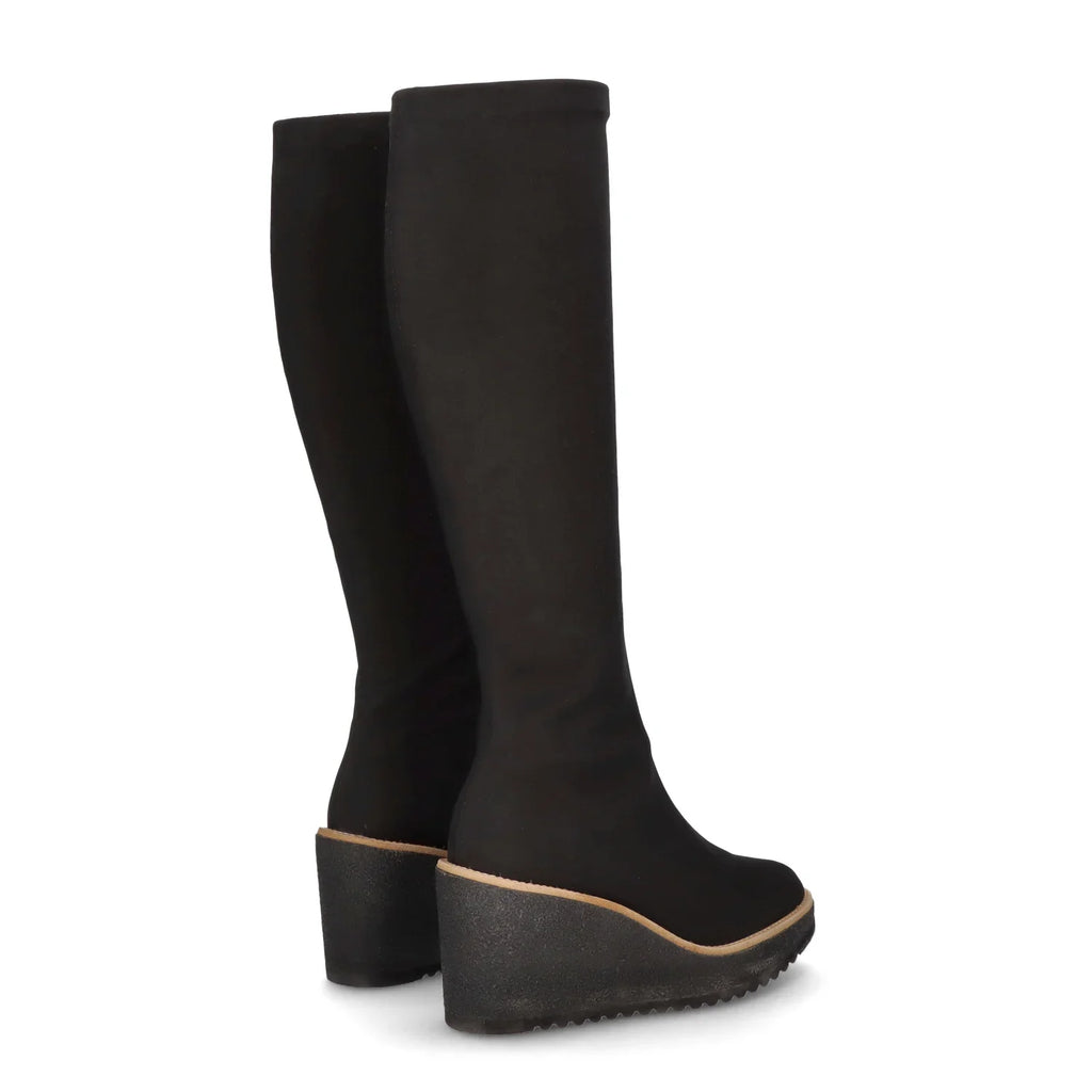 Mascaro Bota Vera Elastic Scotch, black boots for women at Tascón