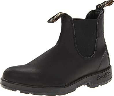 BLUNDSTONE 510 Black Leather, black ankle boots for men at Tascón