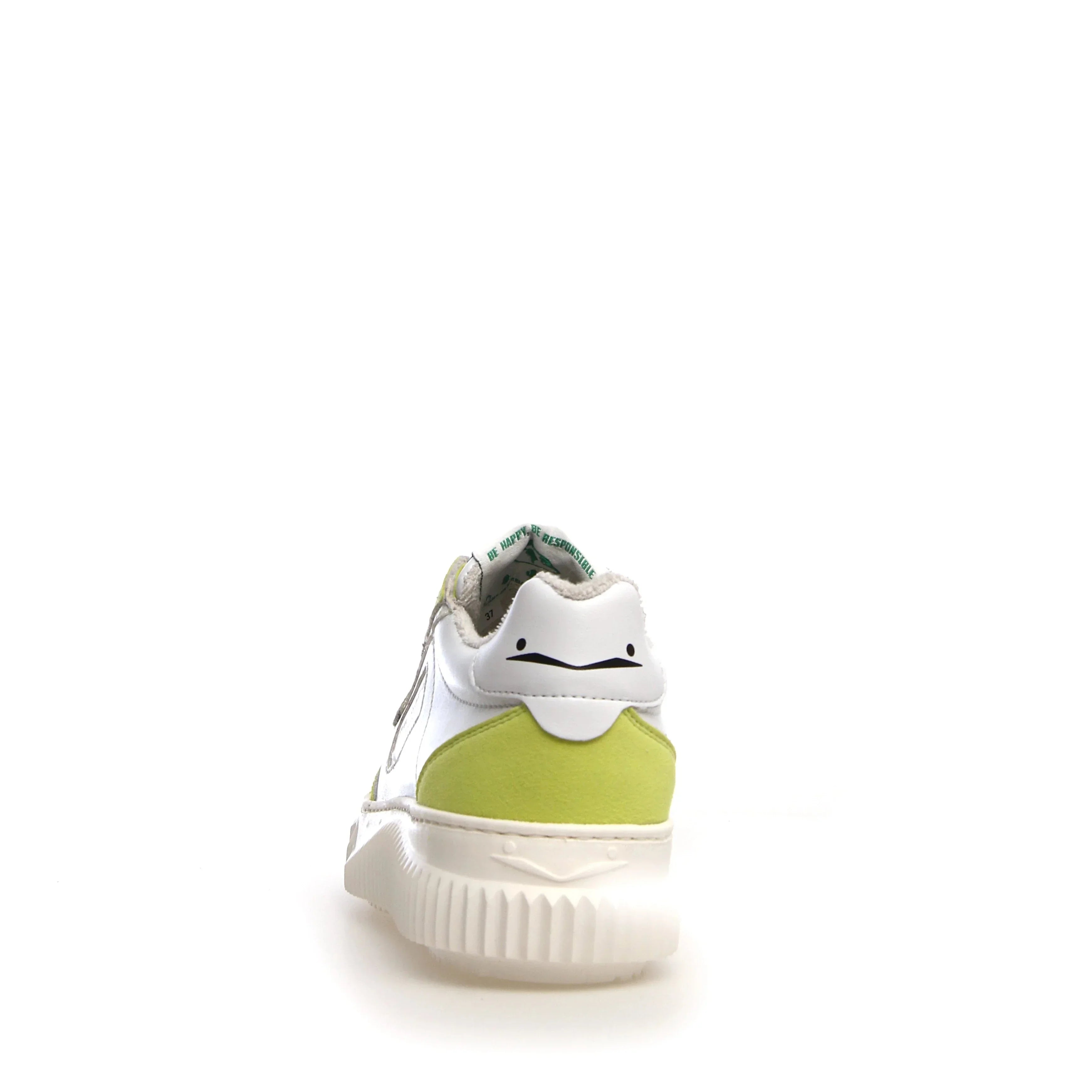 VOILE BLANCHE Hybro Cityen, green trainers for women at Tascón