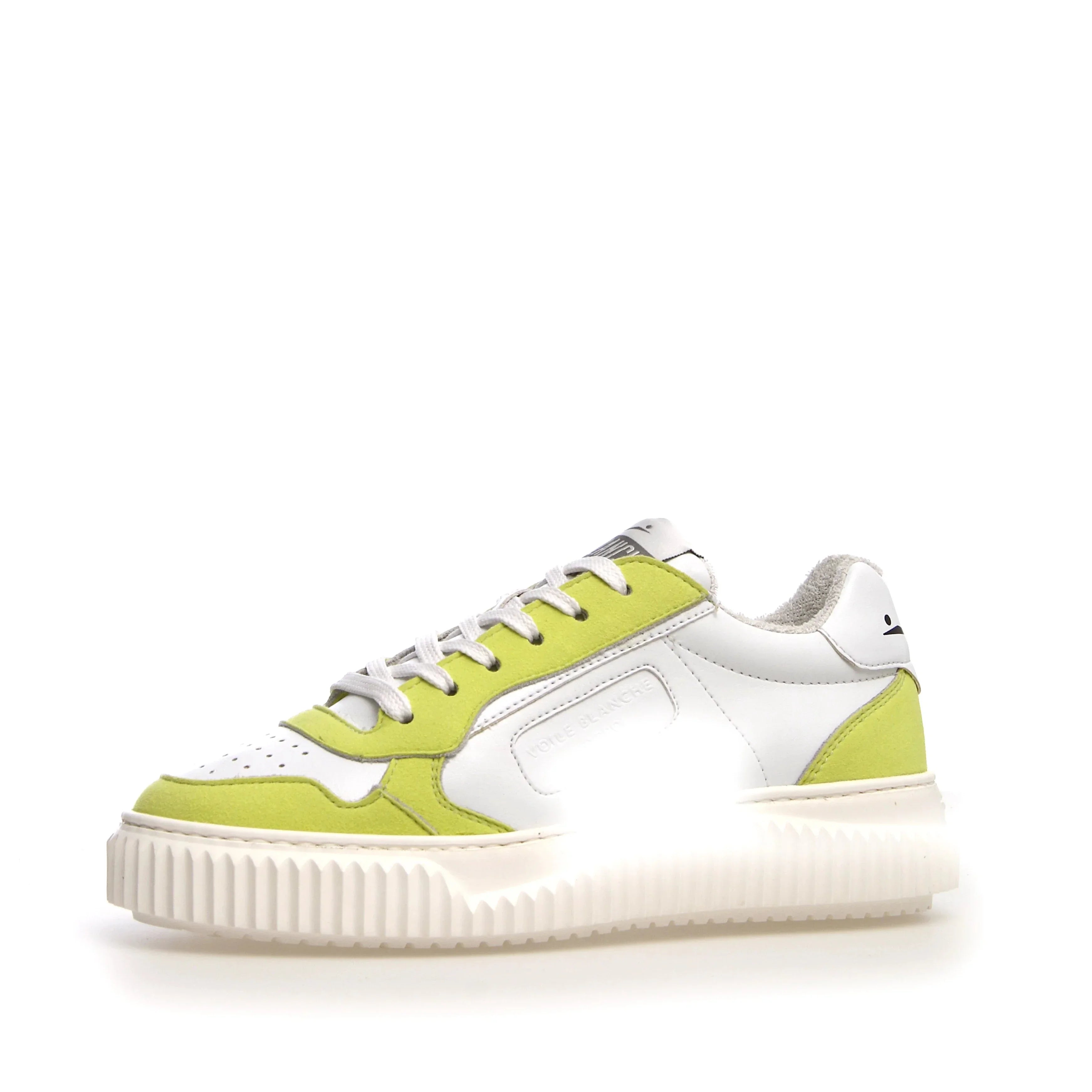 VOILE BLANCHE Hybro Cityen, green trainers for women at Tascón