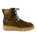 PEDRO MIRALLES Mod 22201 Velour Fangoen, brown ankle boots for women at Tascón