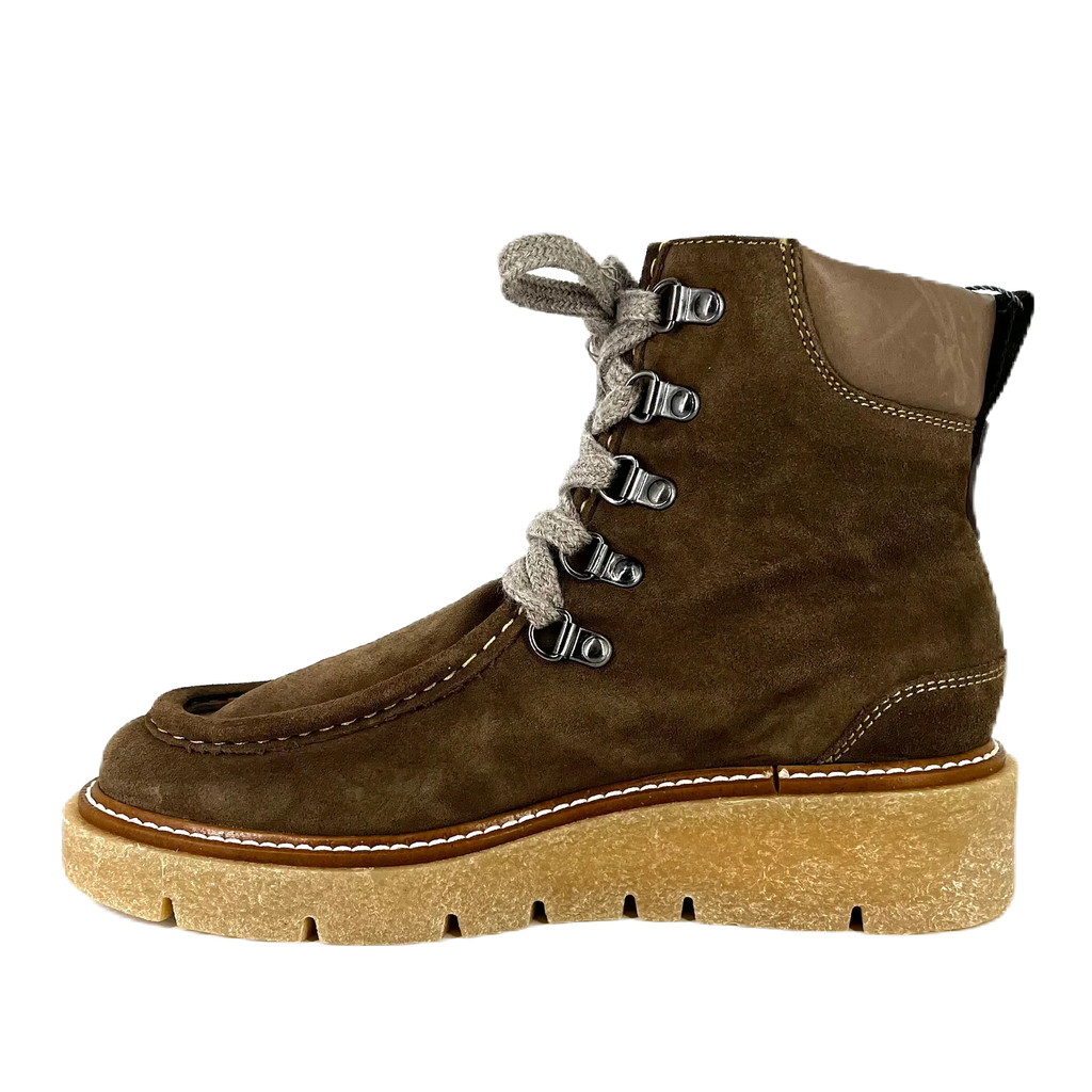 PEDRO MIRALLES Mod 22201 Velour Fango, neutro ankle boots at Tascón