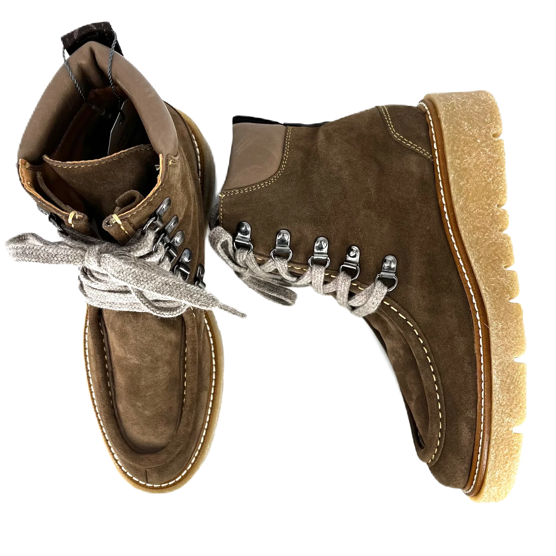 PEDRO MIRALLES Mod 22201 Velour Fango, neutro ankle boots at Tascón