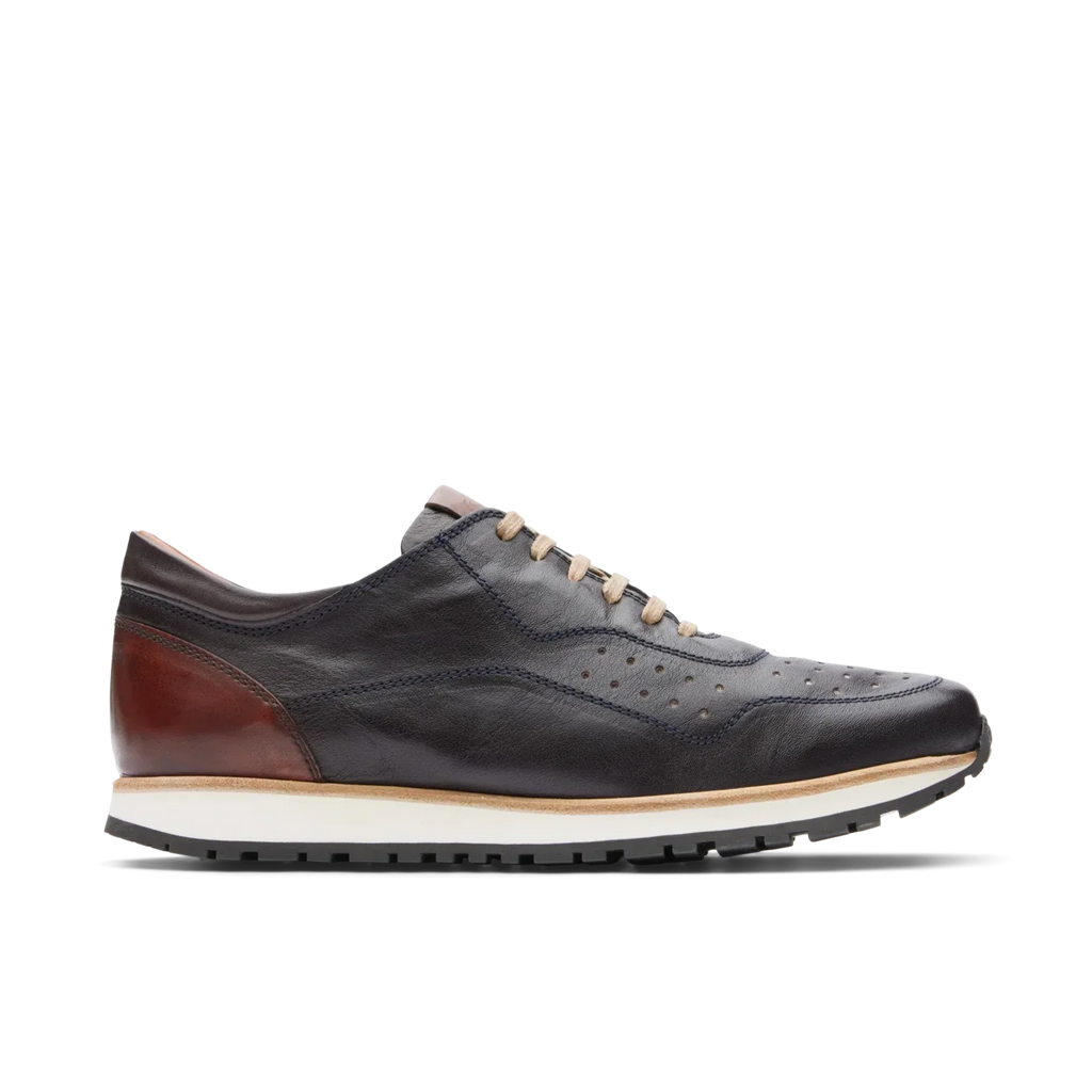 Lottusse Herren-Sneaker, Modell Cang Marino Ebony TB, Blau